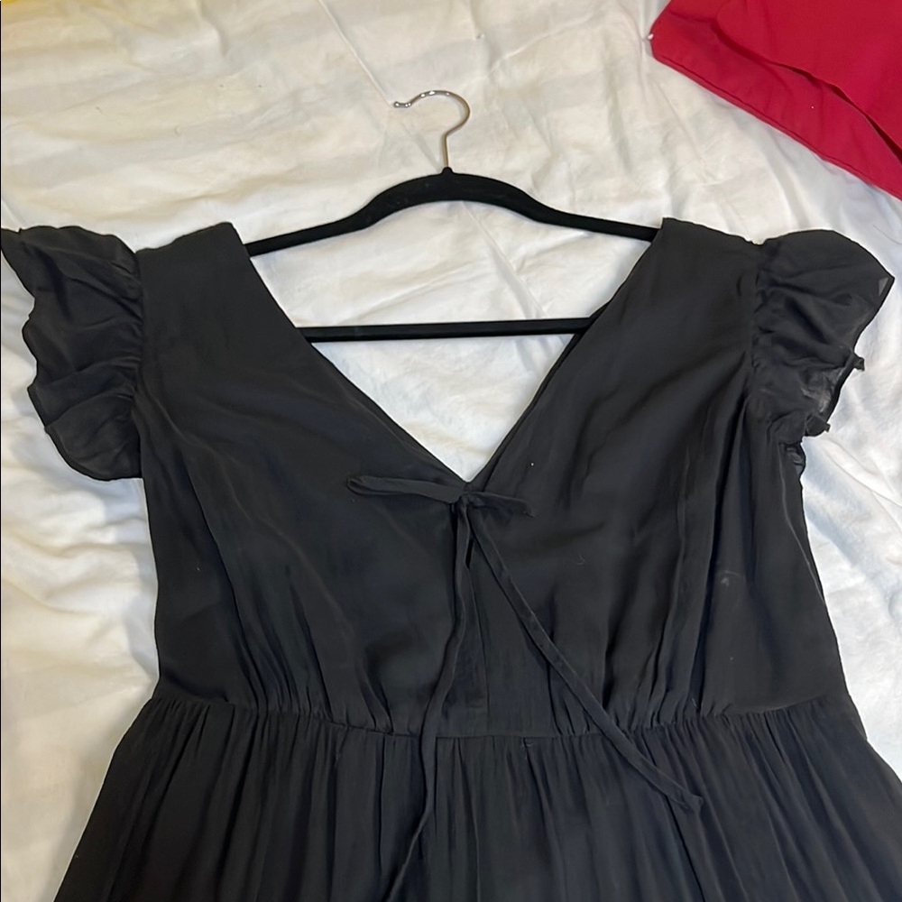 Gap size M Cotton Black Summer Dress fully lined